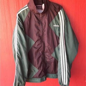 Vintage Adidas trefoil track jacket original